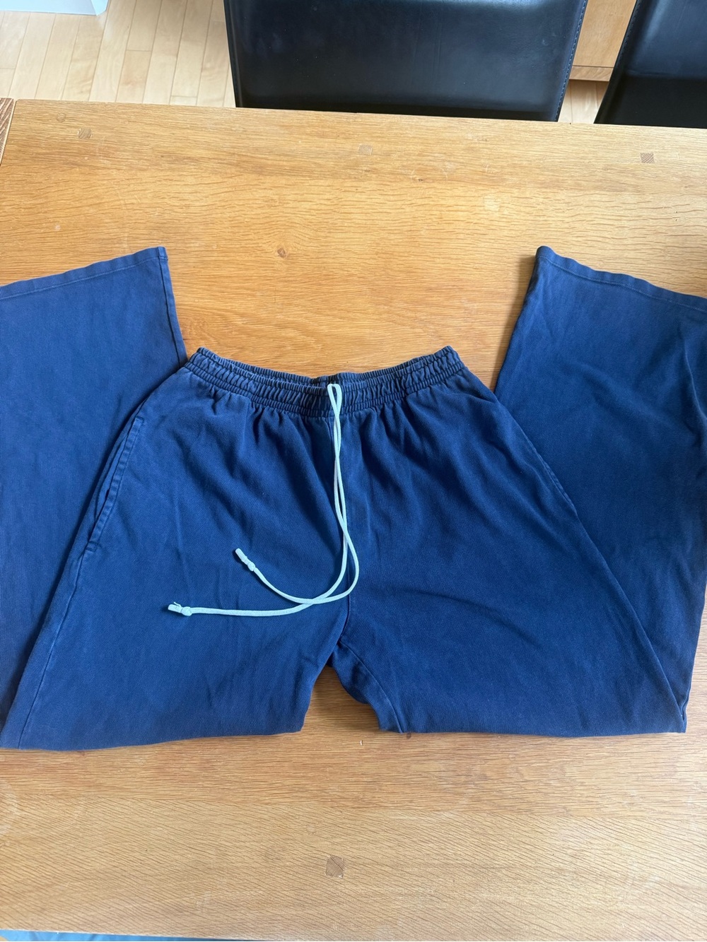 Brandy Melville Navy Sweatpants with Drawstring